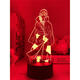 
Naruto Naruto Night Light Uchiha Itachi Obito Madara Naruto Sasuke Kakashi anime surrounding atmosphere light 829 Naruto takes a dart, monochrome warm light USB plug-in light holder