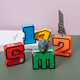Oakwen zusammengebautes digitaler Deformation Robot Integrated King Kong Team Building Blocks Kinderkreative Kombination Set Spielzeug 788-71 großer digitaler Krieger