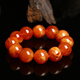 Colorful Lotus Beeswax Bracelet Men's and Women's Amber Chicken Oil Single Circle Buddha Bead Bracelet 14mm Beeswax Single Circle Bracelet