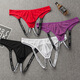 
Men's open-stage thong sexy underwear leaks anus anus anus gay gay underwear lace mesh transparent. Three self-selected equipment notes and messages. The average size is recommended to weigh 80-150 Jin [Jin equals 0.5 kg]