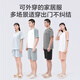 
Made in Jingdong [Xinjiang Cotton Antibacterial Anti-allergic] Pure Cotton Men's Pajamas Men's Home Clothing Set Pajamas Deep Flower Gray L