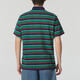 Nike (Nike) T-Shirt Herren Sommer Neues Sportpolo-Hemd bequem atmungsaktive Casual Modetrend Revers Striped Kurzarm Fn3897-410 m