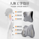 
Rice soup (rice soup) car head and waist, car neck protection pillow pillow space memory foam pillow cushion I-728MH+650MH-B