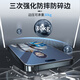 蓝猩先生 【全新升级太空仓】适用苹果15promax钢化膜 高清防窥贴膜神器除尘仓iphone15promax手机贴膜