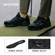 斯凯奇（Skechers）男鞋夏季透气厚底老爹鞋休闲熊猫鞋软底运动鞋237067