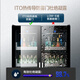 Zunbao BJD735 red wine cabinet constant temperature wine cabinet household commercial double-door integrated large-capacity beverage dry goods tea preservation refrigerator dual-temperature/double-door integrated 530 thin section ice bar + ice bar