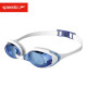 Speedo Feiyu series Seiko high-definition waterproof and anti-fog swimming goggles for men and women 812272D665 white/blue