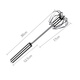 OAK Stainless Steel Press Manual Egg Beater Whisk Stirring Stick Baking Tools Manual Egg Beater C1337