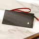 Jinlilai Lady's Handbag for Women Retro Elegant Impreso Embrague de embrague Regalos de cumpleaños para Madre Esposa Novia