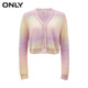 
ONLY autumn and winter simple college design sense gradient V-neck cardigan sweater women 12343B012 C39 beef tongue blue BRUNNERA BLUE L 170/88A