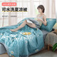 Yunjin Air conditioning quilt, 100% cotton inside and outside, Xinjiang cotton summer cool quilt, thin quilt 150x200cm, small daisy
