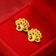 NAGA QUEEN counter 24 gold color classic earrings women's earrings 2024 new trendy earrings holiday gift XYY 999 butterfly flower earrings