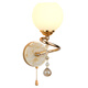 Lampe murale lampe de chevet lampe de chambre à coucher avec commutateur des escaliers de salon créatif simples modernes lampe à passage 5009 (avec interrupteur de corde de traction)