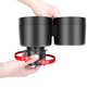 He Jiagong Car Pettle Fixing Rack Cust Cup Cup Hopder одну минуту две многофункциональные многофункциональные двойные водяные чашки с двойной чашкой с длительными напитками Solid RD26_SD-1047 Cup Holder Black