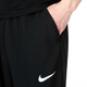 Nike (Nike) pantalones para hombres 2025 pantalones deportivos de primavera y otoño pantalones casuales pantalones de trabajo pantalones rectos sueltos DJ8037 tejido de secado rápido DM6627-010 Negro M Recomendado 120-130Jin [Jin equivale a 0.5 kg]