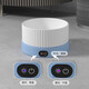 Pet this worry-free constant temperature cat water dispenser yogurt machine in winter heating canned water bowl ceramic insulation water feeding water dispenser pet white roman bowl 750ml + three-stage heating base