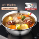 Newair 316 food-grade stainless steel pots, bowls, rice bowls, soup basins, kitchen household vegetable basins, baking, egg-beating and thickening