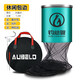 AUBELO fish protection net thickened nylon black pit competitive stainless steel fishing protection casual wild fishing clothing fish net bag fisherman fishing gear 25cm 1.2m edge (with bag + needle stopper + hook remover)