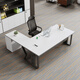Table Xiaobai boss table office desk president table simple modern manager table supervisor table office desk and chair combination 2.0 meters boss table