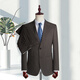 DVHNMK luxury brand men's suit suit men's formal wedding dress business casual single-breasted high-end suit beige (suit + trousers) ready for delivery M (recommended 95-110 Jin Jin equals 0.5 kg) ready for delivery