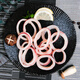 Hongshun Squid Rings 1Jin Jin is equal to 0.5kg, freshly caught and quick-frozen, seafood and aquatic products, barbecue hot pot ingredients, sizzling squid