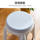 
Huakai Star Plastic Stool Household Thickened Anti-Slip Stool Round Stool High Stool Shoes Change Stool YK018 Gray 4 Hands