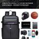Laptop Backpack Men's Backpack Multifunctional Large Capacity Functional Computer School Bag 16 Inch Business Travel Bag Travel Computer Bag Black