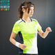 
SAISHIWEI SAISHIWEI group purchase badminton uniform tops for men and women sportswear sweat-relieving quick-drying summer short-sleeved stand-up collar badminton uniforms for men 3879 orange tops M