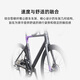 Jiawo JAVA road bicycle hydraulic disc brake 7170 electronic speed change carbon fiber bend racer Jiawo VESUVIO purple 24 speed 7170 electronic speed change M (height: 170-180CM)