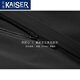 凯撒（KAISER）貂皮大衣男整貂派克服水貂内胆中长款爸爸尼克服翻领行政款皮草冬 黑貂领黄金貂内胆 2XL (180) (适合140-155斤)