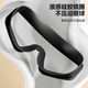 Li-NING (Li-NING) myopia swimming mirror men and women high-definition fog fog box swimming mirror adult swimming hat set 36-808 black myopia 500 degrees