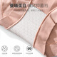 Cofni underwear for women with high waist new style belly-closing combed cotton solid color comfortable breathable and traceless large size antibacterial women's briefs leather fan + smoke purple + lotus root pink + light pink: 4 pieces XL: Recommended weight 115-140 Jin [Jin equals 0.5 kg]