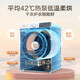 
Little Swan 186+135 Washing and Drying Set Water Rubik's Cube Drying Machine Heat Pump Dryer Combination 10KG New Product White TG100V186W+TH100VH135W Water Rubik's Cube Cleaning Ratio 1.1