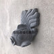 Stone carving water spray fish wall drainage outlet fish pond background wall outlet stone carp fountain courtyard wall hanging decoration bluestone original color ordinary workmanship 26 cm high-definition jin