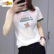 CHUDAO EUROPE Station White White Short Manga 2025 NUEVA Camiseta europea de algodón puro de verano para mujeres All-Match Loose Slim Simple Ins Trendy KC693 Black Collar XXL