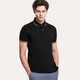 Tommy Hilfiger Tommy Men's Clothing New European and American Colord Colord Casual Slim Men's Short à manches courtes 673/670/691 Pink L (environ 90 kg)