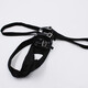 ZKHE men's fun underwear sexy loophole bundled thong T-pants easy to enter and exit pants 60Jin[Jin equals 0.5 kg] couple's sexy underwear triangle with hole black
