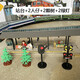 Aole télécommande électrique Train Toy Model Set Track Skin Green Dongfeng 4b Interne Interne Moteur MOTEUR LEUR BONDE ANNIVERSAIR