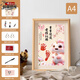 High-end full moon commemorative hand and foot prints for baby dragon with a bright future for 100 days and 100 days hand and foot prints photo frame for newborns. Please note name + date when ordering. Full moon commemorative a