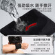 Li-Ning (LI-NING) Wrist Guards Fitness Tendonosynovitis Anti-Sprain Men's and Women's Badminton Basketball Sweat-Absorbent Sports Summer Wrist Protectors to Wipe Sweat Magic Night Black [Two Extra Long Packs to Absorb Sweat and Dissipate Heat] One Size