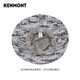 卡蒙（Kenmont）亲子帽子儿童春夏遮阳帽大帽檐渔夫帽防晒帽男童帽4885 灰色 56cm