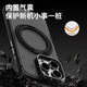 铁布衫【360°旋转】适用苹果16promax支架手机壳iPhone16pro瓦楞磁吸保护套16Plus高级感全包防摔支架壳 【钛金暗影360支架壳】玫瑰金 iPhone 16 Pro Max