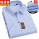 
Hengyuanxiang [Bamboo Fiber] Men's Short Sleeve Shirt 2024 Summer New Easy-to-Take Shirt Professional Formal Top [Sales 500+]DX6624 38