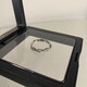 Love endless ring couple style one pair of ring best friend ins niche design adjustable temperament and physical circle J159 [female style] + J160 [male style] (one set
