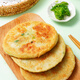 大希地 韭菜鸡蛋馅饼1040g 10片装 手抓饼葱油饼 早餐半成品 烘焙方便菜