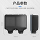 International Electrician (FDD) 86 type outdoor waterproof socket dual-in-one surface-mounted power switch outdoor rainstorm-proof five-hole socket waterproof box Surface-mounted five-hole socket waterproof box - with password lock