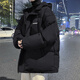 Aimandeng Cotton Jacket Herren Frühling, Herbst und Winter Gebühr 2025 Neue Baumwolljacke Herrenfeder Brot Samt Kleidung Cotton Jacket Herren XZ800T Schwarz XL 115-145Jin [Jin ist gleich 0,5 kg] Prioritätsablieferung