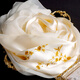 Hangzhou Silk Road Su-embroidered Silk Scarf for Women in Summer Mulberry Silk Sunscreen Scarf Floating Gauze Thin Shawl Outside Mom's Birthday Gift Gold