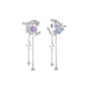 Dijing 925 silver earring clip for women without piercing ear bone clip ear tassel no need for piercing, no need to punch earrings without punching