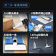 Konka Apimer Tow sans fil TOW All-in-One Home Large Aspiration Pertueuse Sound Light High Power Plancher-A Sweeping and Town Three-in-One + Adogled Wet Tow Water Tank 丨 Gray